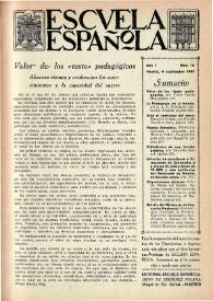 Portada:Año I, núm. 16, 4 de septiembre de 1941