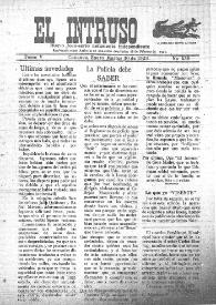 Portada:Diario Joco-serio netamente independiente. Tomo V, núm. 439, martes 30 de enero de 1923
