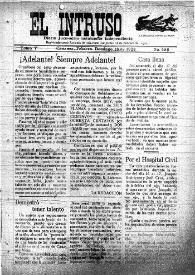 Portada:Diario Joco-serio netamente independiente. Tomo V, núm. 456, domingo 18 de febrero de 1923