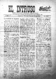Portada:Diario Joco-serio netamente independiente. Tomo V, núm. 550, viernes 23 de febrero de 1923 [sic]