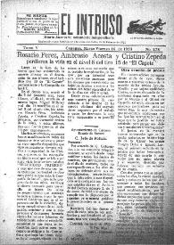 Portada:Diario Joco-serio netamente independiente. Tomo V, núm. 478, viernes 16 de marzo de 1923