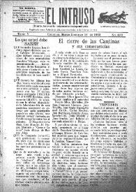 Portada:Diario Joco-serio netamente independiente. Tomo V, núm. 480, domingo 18 de marzo de 1923