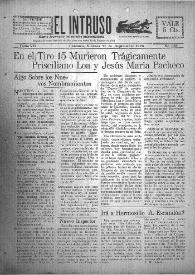 Portada:Diario Joco-serio netamente independiente. Tomo VII, núm. 639, viernes 21 de septiembre de 1923