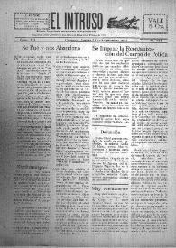 Portada:Diario Joco-serio netamente independiente. Tomo VII, núm. 644, jueves 27 de septiembre de 1923