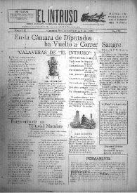 Portada:Diario Joco-serio netamente independiente. Tomo VII, núm. 675, viernes 2 de noviembre de 1923