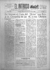 Portada:Diario Joco-serio netamente independiente. Tomo VII, núm. 691, jueves 22 de noviembre de 1923