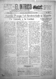 Portada:Diario Joco-serio netamente independiente. Tomo VIII, núm. 730, miércoles 9 de enero de 1924