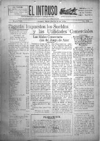 Portada:Diario Joco-serio netamente independiente. Tomo VIII, núm. 731, jueves 10 de enero de 1924