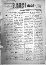 Portada:Diario Joco-serio netamente independiente. Tomo VIII, núm. 800, domingo 30 de marzo de 1924