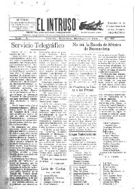 Portada:Diario Joco-serio netamente independiente. Tomo X, núm. 987, domingo 9 de noviembre de 1924