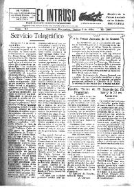 Portada:Diario Joco-serio netamente independiente. Tomo XI, núm. 1009, viernes 5 de diciembre de 1924