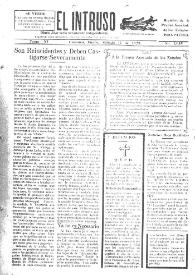 Portada:Diario Joco-serio netamente independiente. Tomo XI, núm. 1045, sábado 17 de enero de 1925