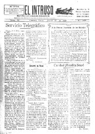 Portada:Diario Joco-serio netamente independiente. Tomo XI, núm. 1049, jueves 22 de enero de 1925