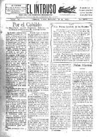 Portada:Diario Joco-serio netamente independiente. Tomo XI, núm. 1054, miércoles 28 de enero de 1925