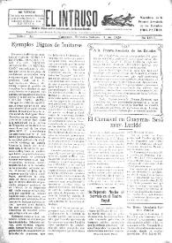 Portada:Diario Joco-serio netamente independiente. Tomo XI, núm. 1063, sábado 7 de febrero de 1925