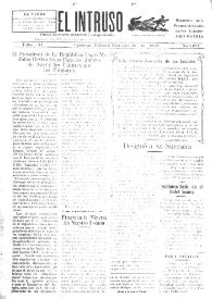 Portada:Diario Joco-serio netamente independiente. Tomo XI, núm. 1072, miércoles 18 de febrero de 1925