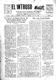 Portada:Diario Joco-serio netamente independiente. Tomo XII, núm. 1150, sábado 23 de mayo de 1925