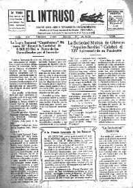 Portada:Diario Joco-serio netamente independiente. Tomo XII, núm. 1164, jueves 11 de junio de 1925