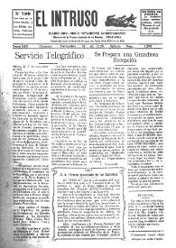 Portada:Diario Joco-serio netamente independiente. Tomo XIII, núm. 1294, sábado 14 de noviembre de 1925