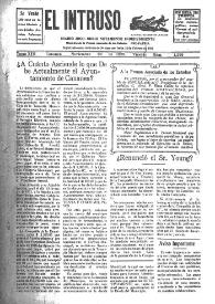 Portada:Diario Joco-serio netamente independiente. Tomo XIII, núm. 1299, viernes 20 de noviembre de 1925