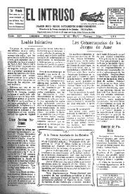 Portada:Diario Joco-serio netamente independiente. Tomo XIV, núm. 1311, viernes 4 de diciembre de 1925