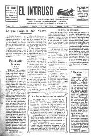 Portada:Diario Joco-serio netamente independiente. Tomo XIV, núm. 1333, jueves 1 de enero de 1926 [sic]