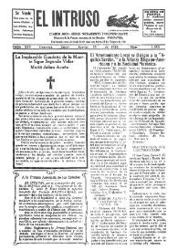 Portada:Diario Joco-serio netamente independiente. Tomo XIV, núm. 1343, jueves 14 de enero de 1926