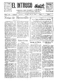 Portada:Diario Joco-serio netamente independiente. Tomo XV, núm. 1404, viernes 26 de marzo de 1926