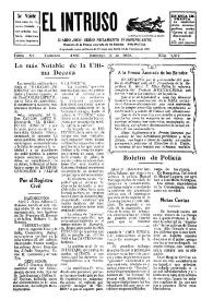 Portada:Diario Joco-serio netamente independiente. Tomo XV, núm. 1417, domingo 11 de abril de 1926