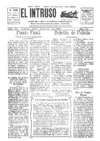 Portada:Diario Joco-serio netamente independiente. Tomo XV, núm. 1441, martes 11 de mayo de 1926