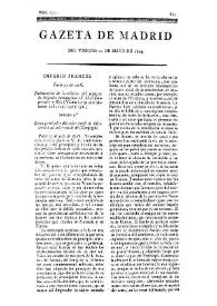 Portada:Núm. 132, 12 de mayo de 1809