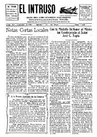 Portada:Diario Joco-serio netamente independiente. Tomo XV, núm. 1469, sábado 12 de junio de 1926