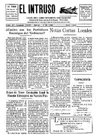 Portada:Diario Joco-serio netamente independiente. Tomo XV, núm. 1485, jueves 1 de julio de 1926