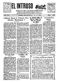 Portada:Diario Joco-serio netamente independiente. Tomo XVI, núm. 1537, martes 31 de agosto de 1926