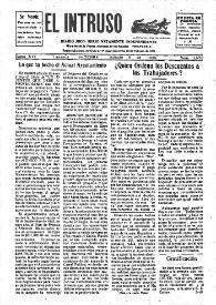 Portada:Diario Joco-serio netamente independiente. Tomo XVI, núm. 1570, sábado 9 de octubre de 1926