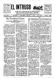 Portada:Diario Joco-serio netamente independiente. Tomo XVI, núm. 1587, viernes 29 de octubre de 1926