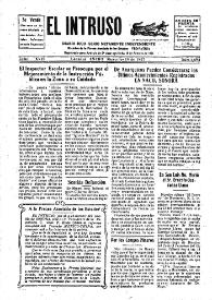 Portada:Diario Joco-serio netamente independiente. Tomo XVII, núm. 1654, miércoles 19 de enero de 1927