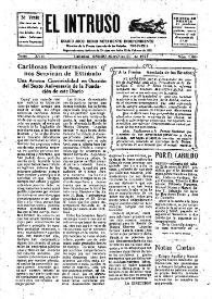 Portada:Diario Joco-serio netamente independiente. Tomo XVII, núm. 1660, miércoles 26 de enero de 1927