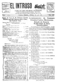 Portada:Diario Joco-serio netamente independiente. Tomo XVII, núm. 1698, viernes 11 de marzo de 1927