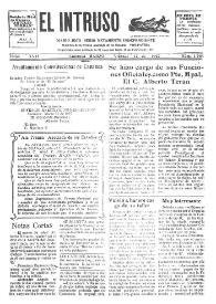 Portada:Diario Joco-serio netamente independiente. Tomo XVII, núm. 1703, viernes 17 de marzo de 1927 [sic]