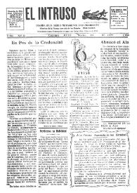 Portada:Diario Joco-serio netamente independiente. Tomo XIVII, núm. 1749, martes 10 de mayo de 1927 [sic]