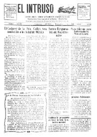 Portada:Diario Joco-serio netamente independiente. Tomo XVIII, núm. 1774, miércoles 8 de junio de 1927