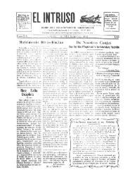 Portada:Diario Joco-serio netamente independiente. Tomo XIX, núm. 1819, martes 2 de agosto de 1927