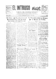 Portada:Diario Joco-serio netamente independiente. Tomo XIX, núm. 1830, sábado 13 de agosto de 1927