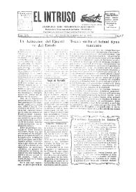 Portada:Diario Joco-serio netamente independiente. Tomo XIX, núm. 1857, domingo 11 de septiembre de 1927