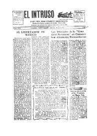 Portada:Diario Joco-serio netamente independiente. Tomo XIX, núm. 1860, jueves 15 de septiembre de 1927
