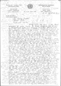 Portada:Carta de Eugenio Xammar a Carlos Esplá. Ginebra, 18 de agosto de 1955