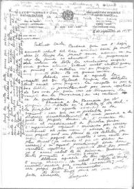 Portada:Carta de Eugenio Xammar a Carlos Esplá, 6 de septiembre de 1955