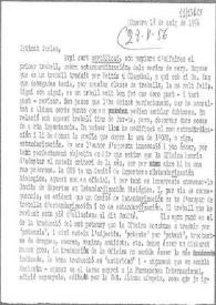 Portada:Carta de Eugenio Xammar a Carlos Esplá. Ginebra, 18 de mayo de 1956