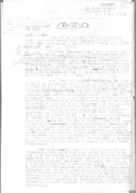 Portada:Carta de Eugenio Xammar a Carlos Esplá. Perpiñán, 15 de febrero de 1963